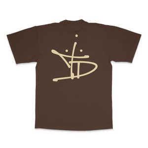 T-shirt marron