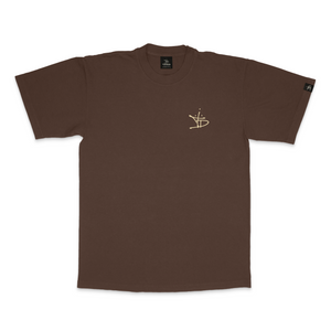 T-shirt marron