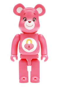 Bearbrick x Care Bears Secret Bear 400% Rose