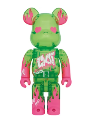 Sortie Bearbrick 400% Vert