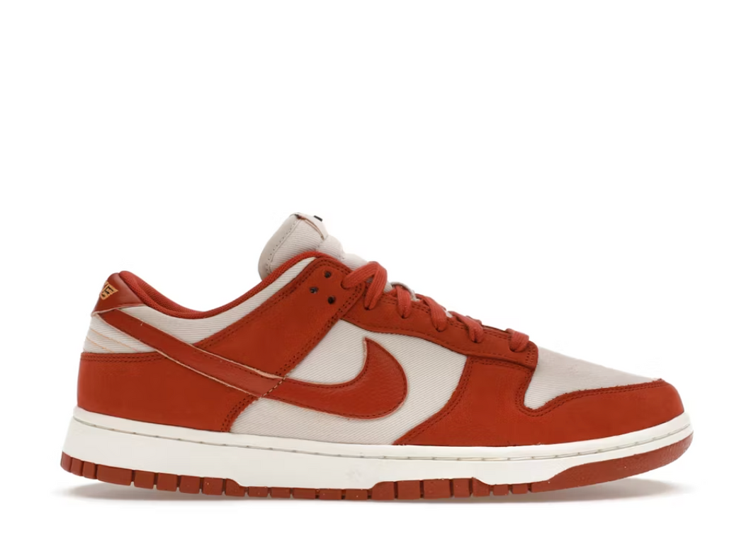 Nike Dunk Low LX Marron clair Orange robuste