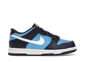 Nike Dunk Low Bleu Université Blanc (GS)