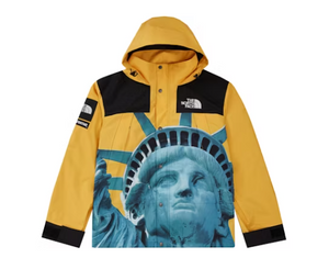 Veste Supreme The North Face Statue de la Liberté Mountain Jaune