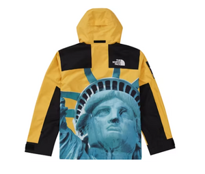 Veste Supreme The North Face Statue de la Liberté Mountain Jaune