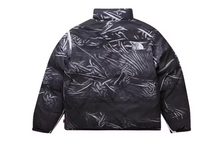 Load image into Gallery viewer, Supreme The North Face Printed Nuptse Trompe L&#39;oeil Jacket Black
