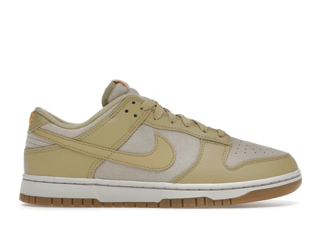 Nike Dunk Low Khaki Suede Gomme