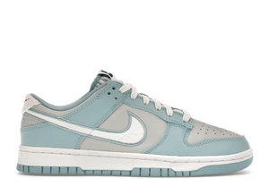 Nike Dunk Low Retro Fleece Swoosh Worn Blue