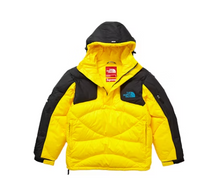 Charger l&#39;image dans la galerie, Pull à capuche zippé Supreme The North Face 800-Fill Jaune
