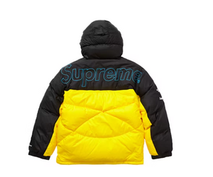 Pull à capuche zippé Supreme The North Face 800-Fill Jaune