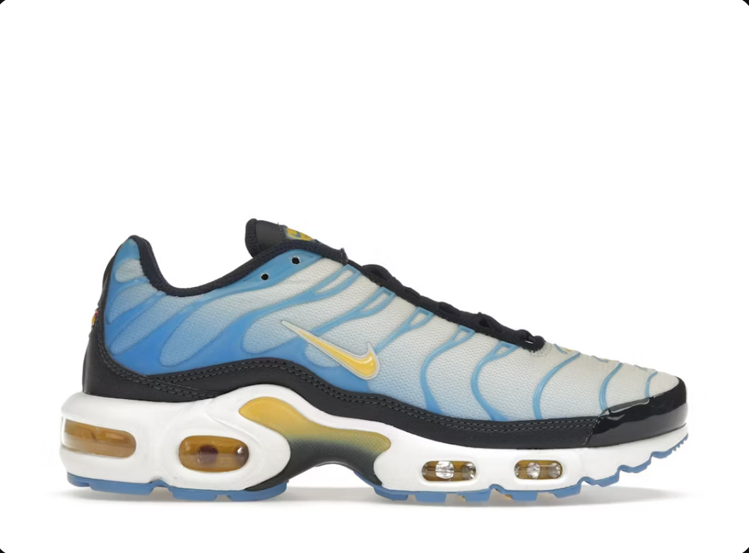 Nike Air Max Plus University Blue Topaz Gold