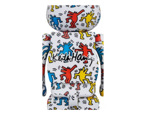 Coffret Bearbrick Keith Haring #9 100% et 400%