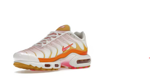 Nike Air Max Plus White Orange Pink