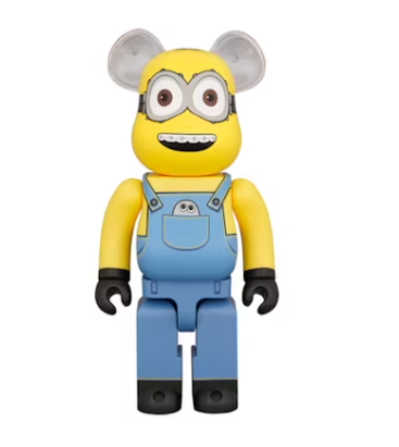 Bearbrick x Moi, moche et méchant Otto Minion 400 %