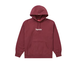 Sweat à capuche Supreme Box Logo (FW21) Prune