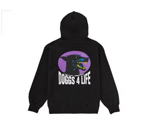 Sweat à capuche Supreme Doggs Noir