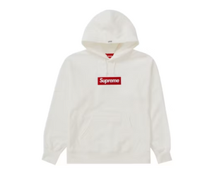 Sweat à capuche Supreme Box Logo (FW21) Blanc