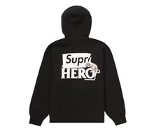 Charger l&#39;image dans la galerie, Sweat à capuche Supreme ANTIHERO (SS22) Noir
