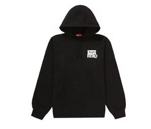 Sweat à capuche Supreme ANTIHERO (SS22) Noir