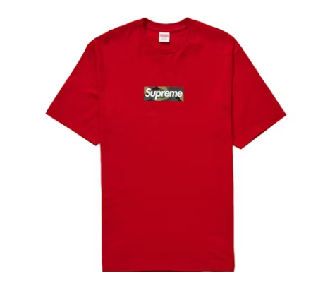 T-shirt Supreme Box Logo (FW23) Rouge