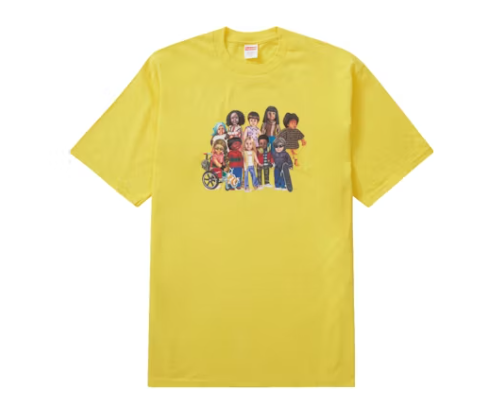 T-shirt Supreme pour enfants Jaune