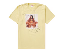 Load image into Gallery viewer, Supreme Lil Kim Tee Pale Yellow
