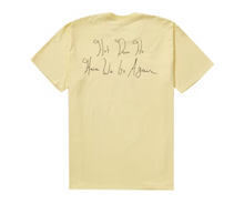 Load image into Gallery viewer, Supreme Lil Kim Tee Pale Yellow
