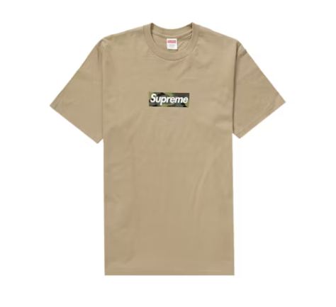 T-shirt Supreme Box Logo (FW23) Kaki