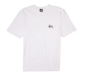 T-shirt Stussy Melted blanc