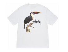 Charger l&#39;image dans la galerie, T-shirt Stussy Toucan Blanc
