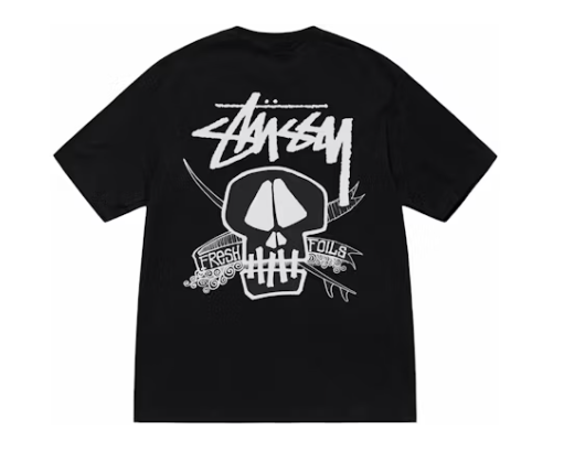 Stussy Fresh Foils Tee Black