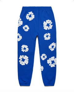 Denim Tears The Cotton Wreath Sweatpants Royal Blue