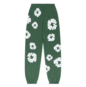 Pantalon de survêtement Denim Tears The Cotton Wreath vert 