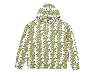 Supreme The North Face Leaf Hooded Sweatshirt White