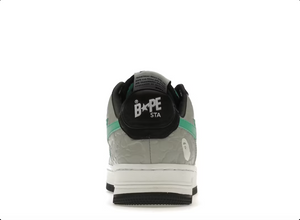 A Bathing Ape Bape Sta Low Gris Vert