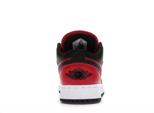 Jordan 1 Low Gym Rouge Noir Pebbled (GS)