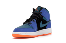 Load image into Gallery viewer, Jordan 1 Mid Racer Blue Green Abyss (GS)
