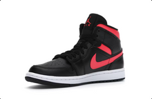 Load image into Gallery viewer, Jordan 1 Mid Black Siren Red
