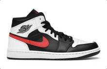 Load image into Gallery viewer, Jordan 1 Mid Black Chile Red White
