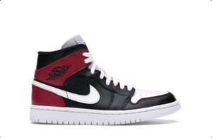 Jordan 1 Mid Noir Rouge Noble