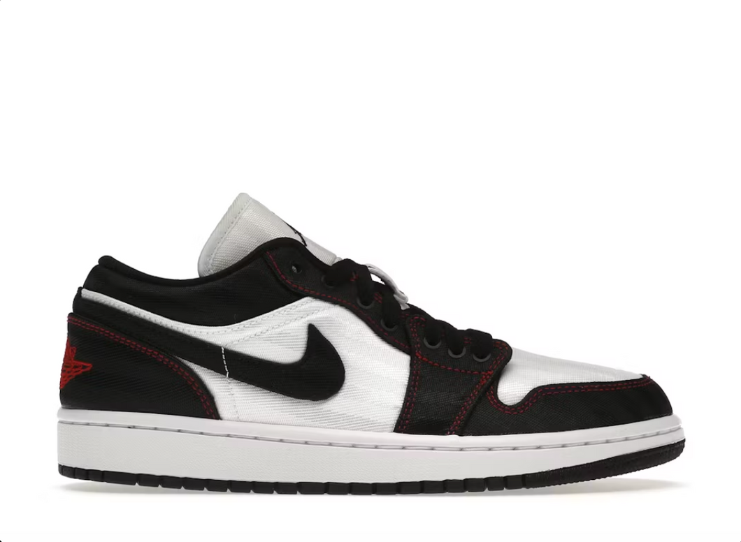 Jordan 1 Low SE Utility White Black Gym Red