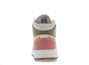 Jordan 1 Mid SE Vert vif pastel