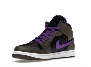 Jordan 1 Mid Purple Mocha