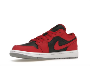 Jordan 1 Low SE Homage Split Gym Red Cement Grey