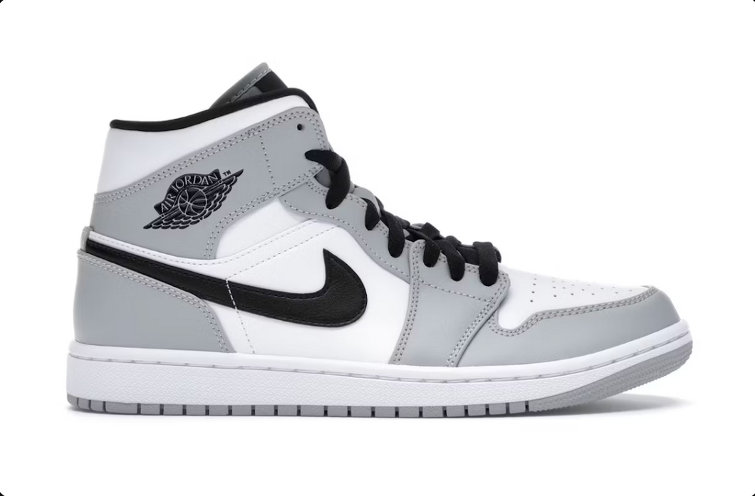 Jordan 1 Mid Gris fumé clair