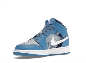 Jordan 1 Mid Washed Denim (GS)