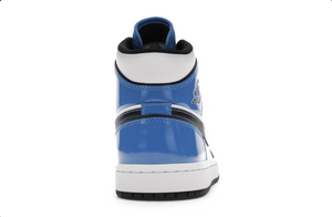 Jordan 1 Mid Bleu Signal (GS)