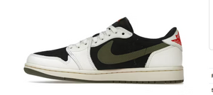 Jordan 1 Retro Low OG SP Travis Scott Olive (Femme)