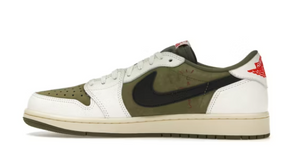 Jordan 1 Retro Low OG SP Travis Scott Olive moyen