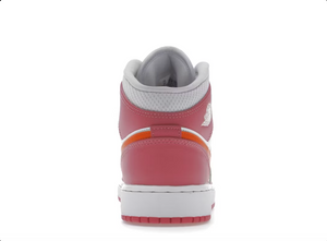 Jordan 1 Mid Pinksicle Orange Sécurité