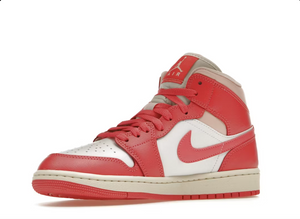 Jordan 1 Mid Fraises et Crème